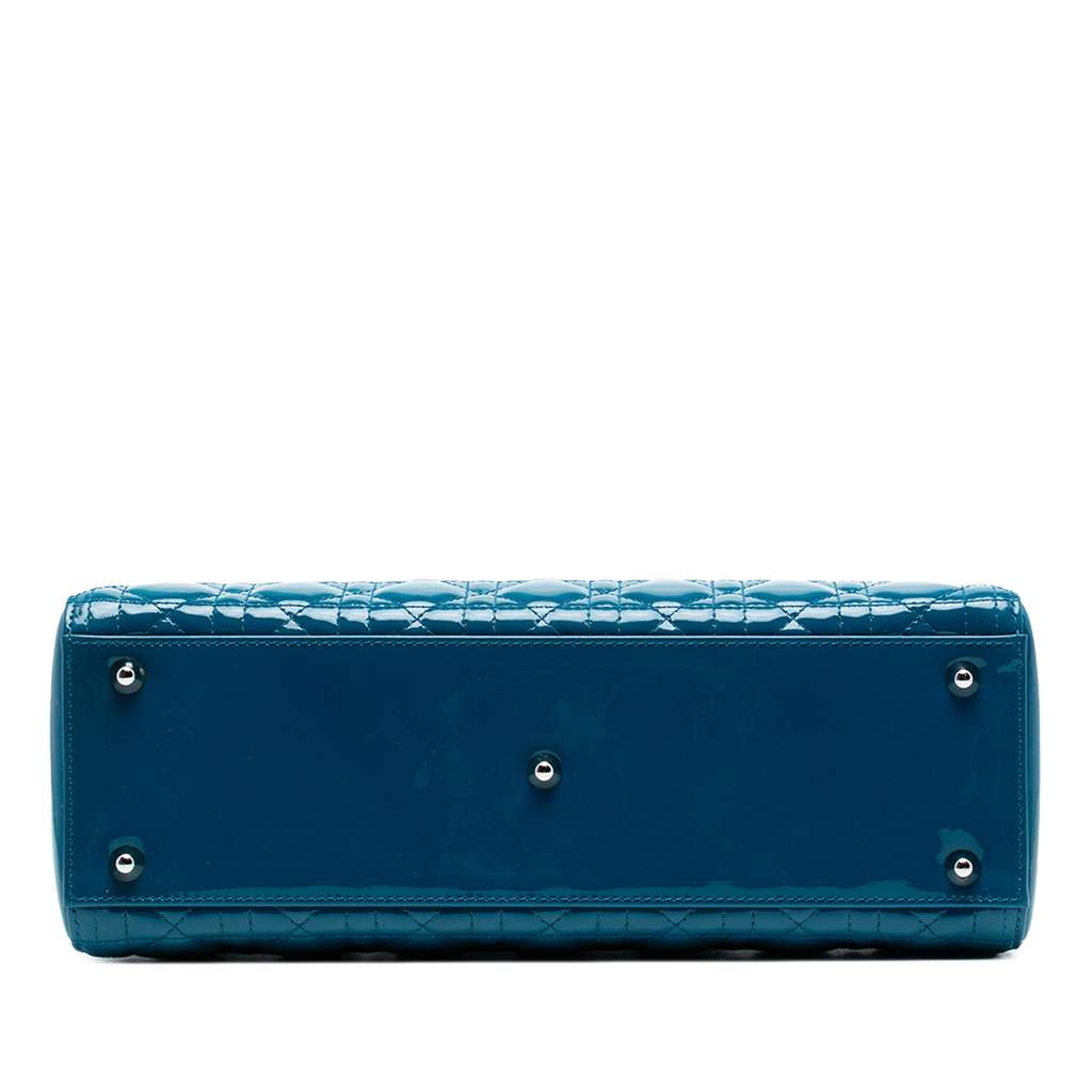 Dior Large Patent Cannage Lady Dior - 3