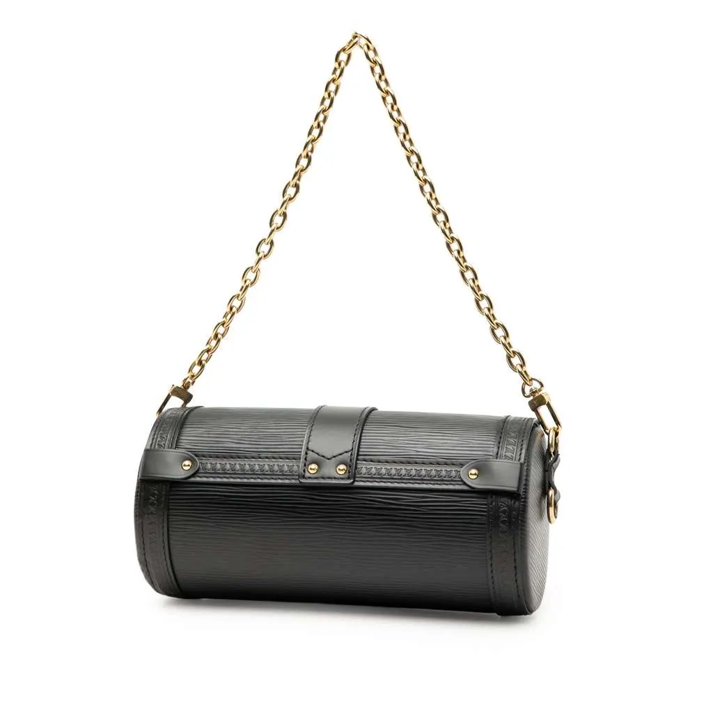Louis Vuitton Epi Papillon Trunk Black Leather Very good - Back View