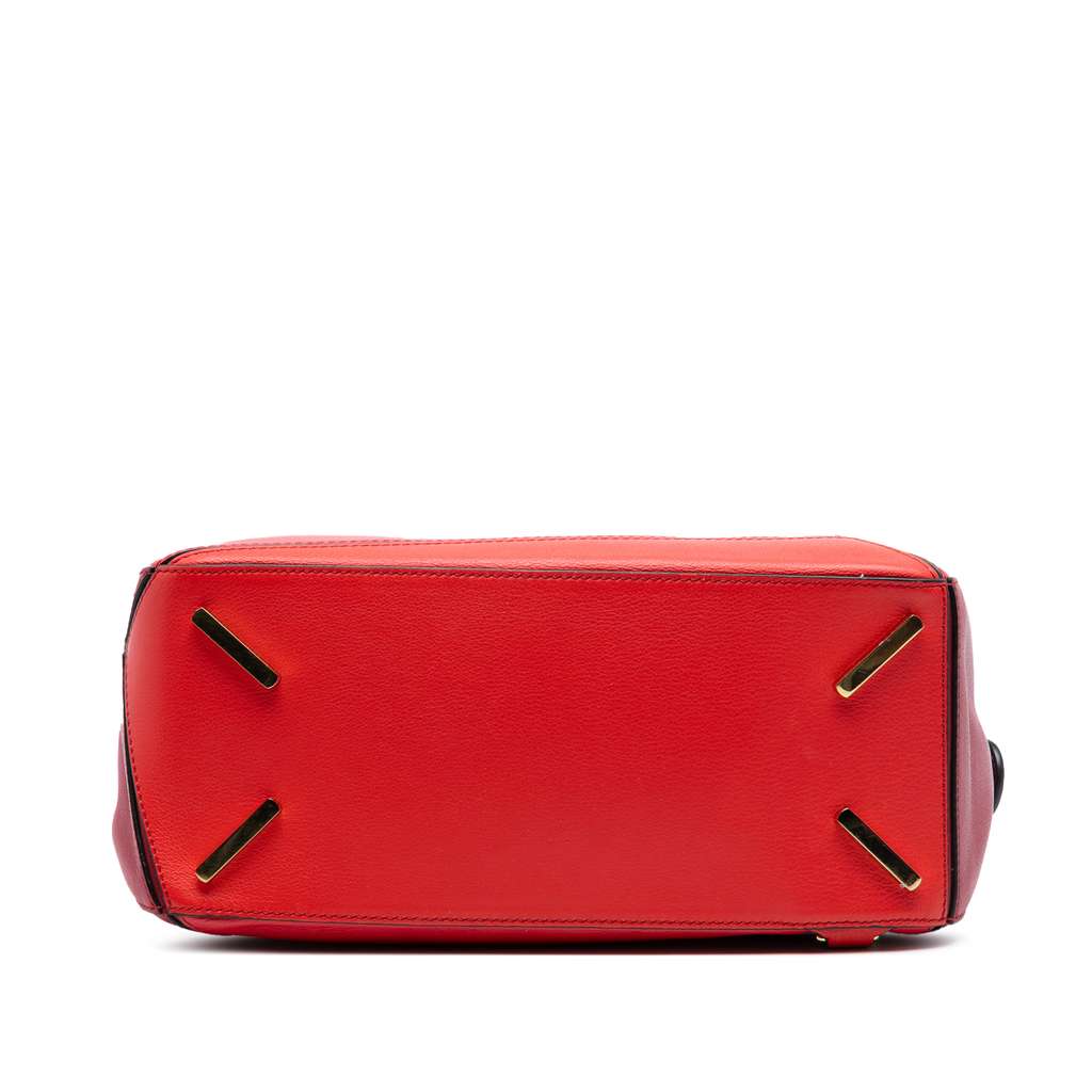 Loewe Medium Tricolor Calfskin Puzzle Satchel - 3