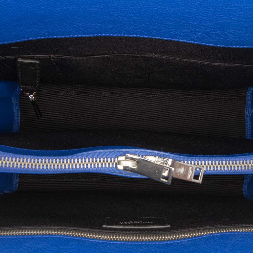 Saint Laurent Small Leather Sac De Jour Satchel - 4