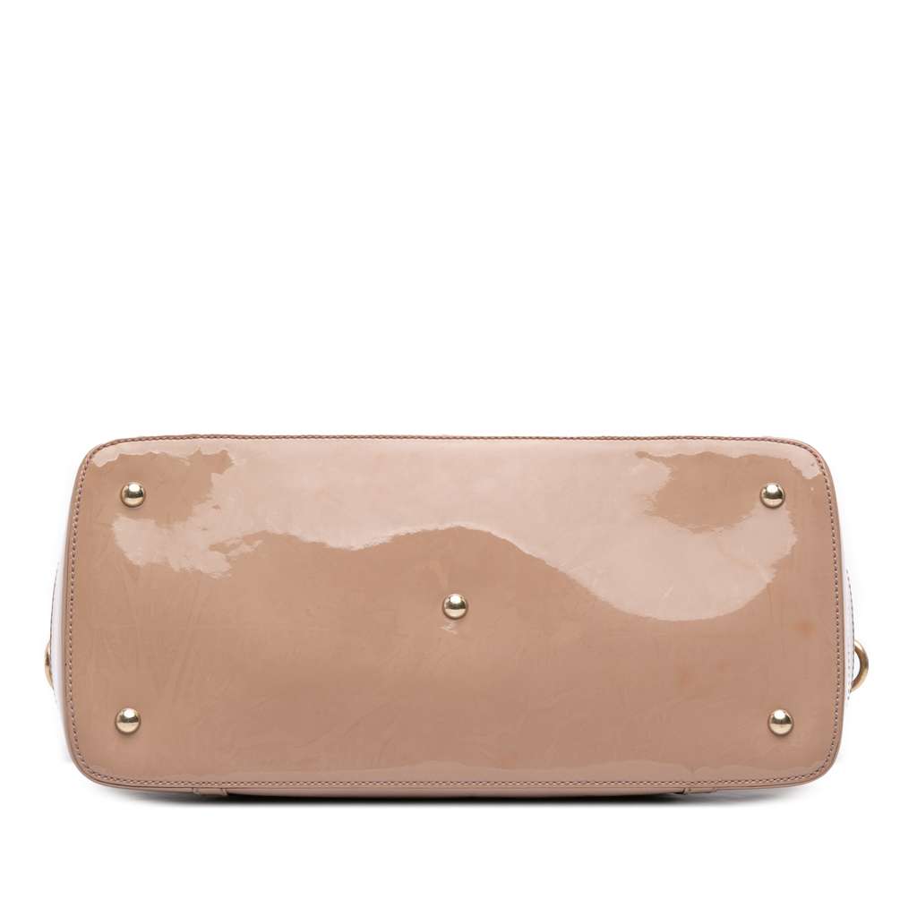 Gucci Large Microguccissima Patent Nice Dome Satchel - 3