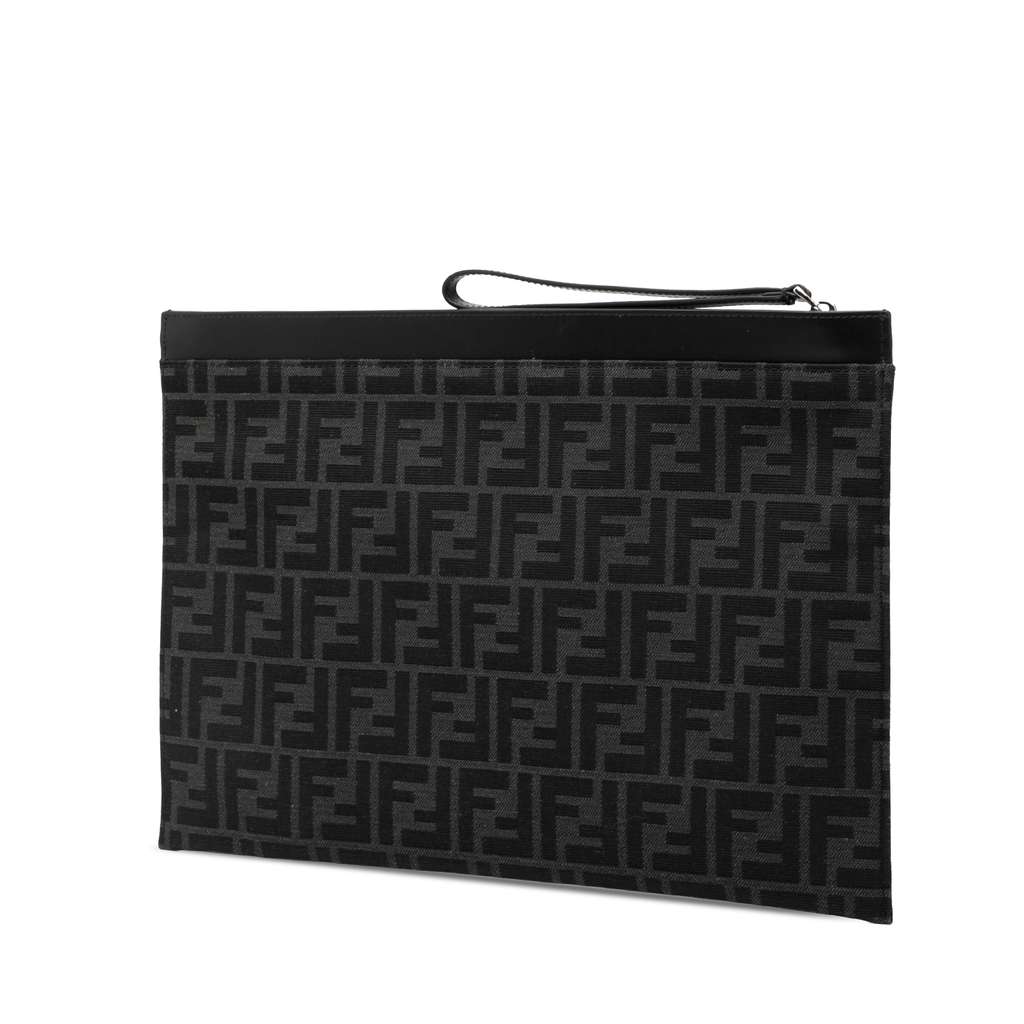 Fendi Large Zucca Canvas Flat Pouch - 2