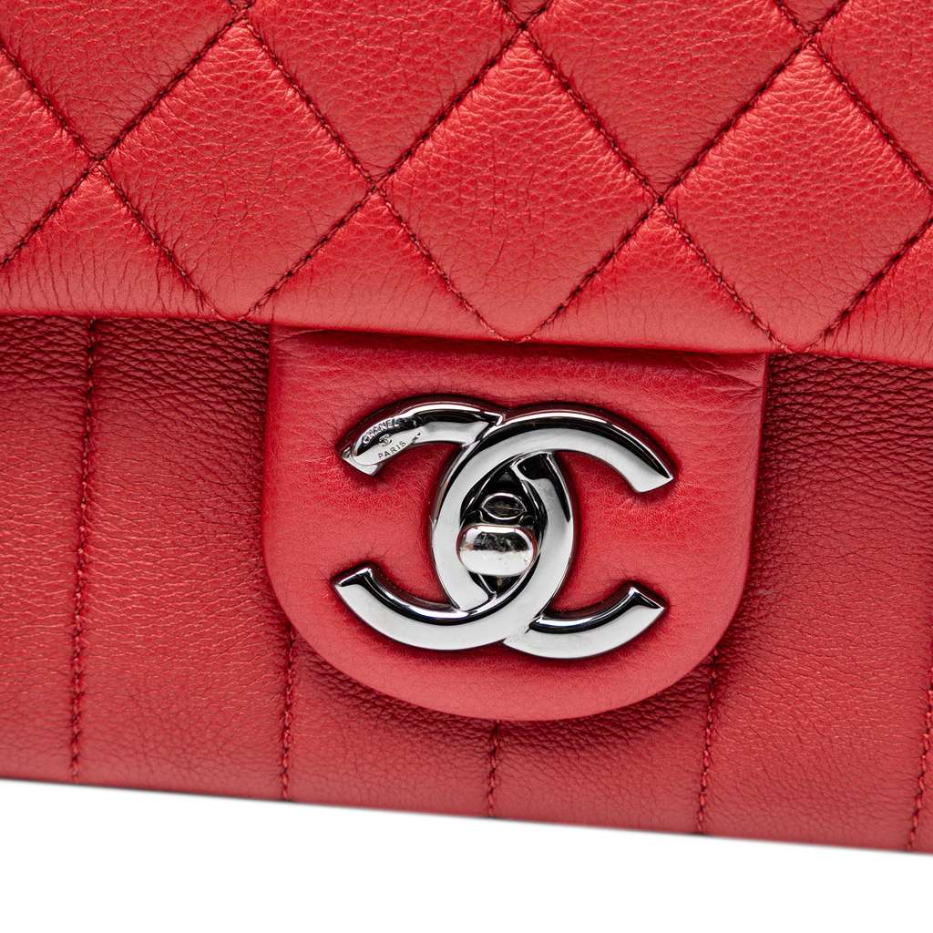 Chanel CC Quilted Calfskin Multi Chain Flap - 5