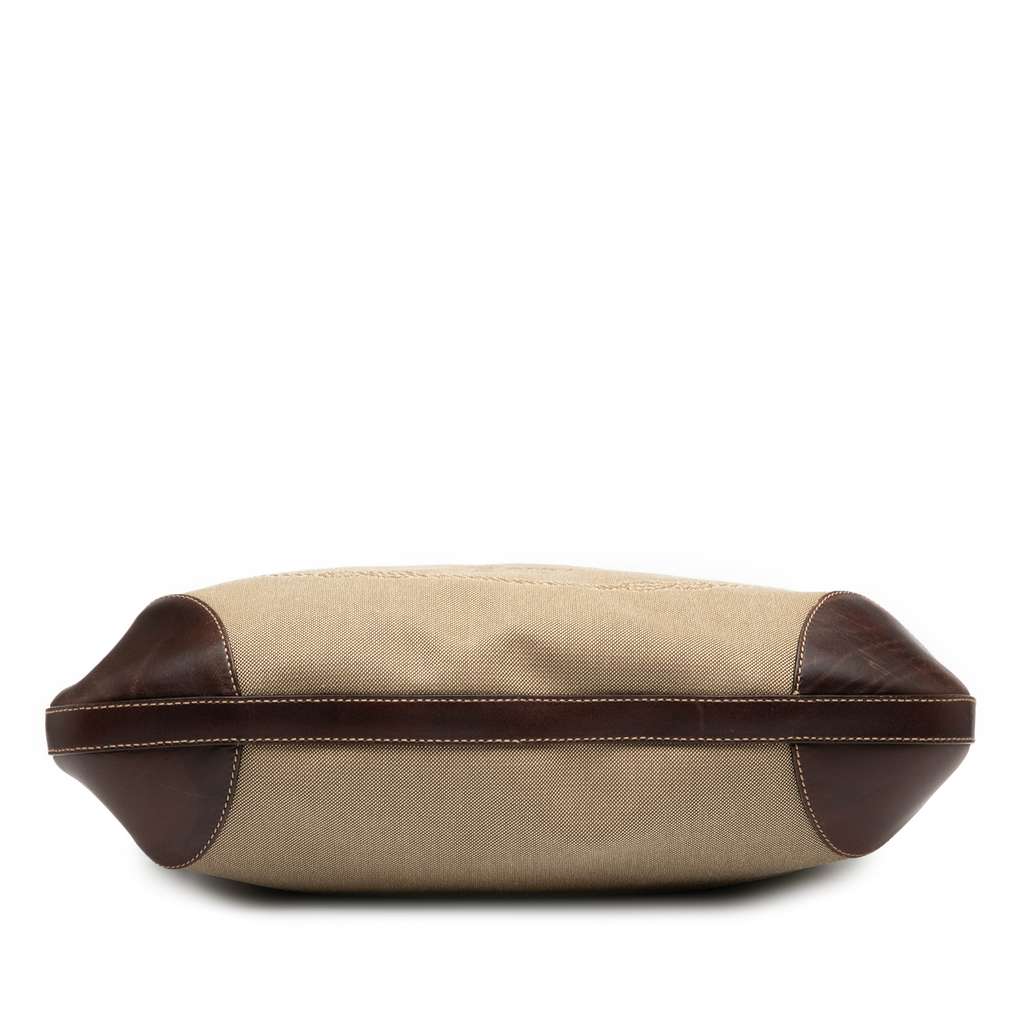 Prada Canvas Canapa Logo Hobo - 3