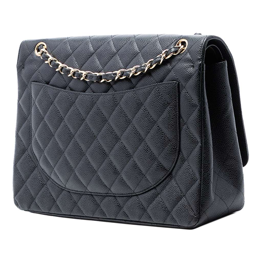 Chanel Maxi Classic Caviar Double Flap - 2