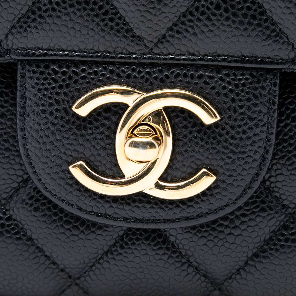 Chanel Maxi Classic Caviar Double Flap - 5