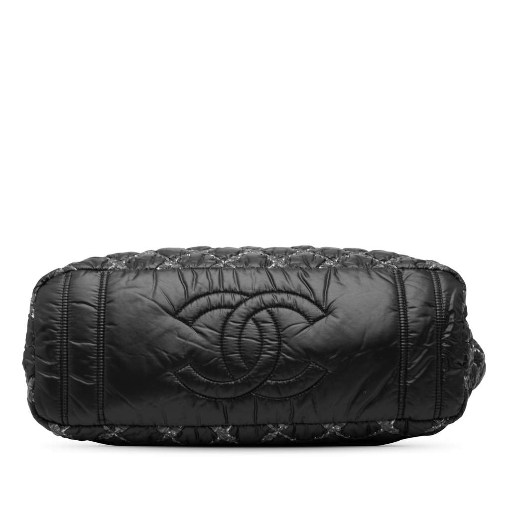 Chanel Paris Byzance Nylon Tweed On Stitch Tote - 3