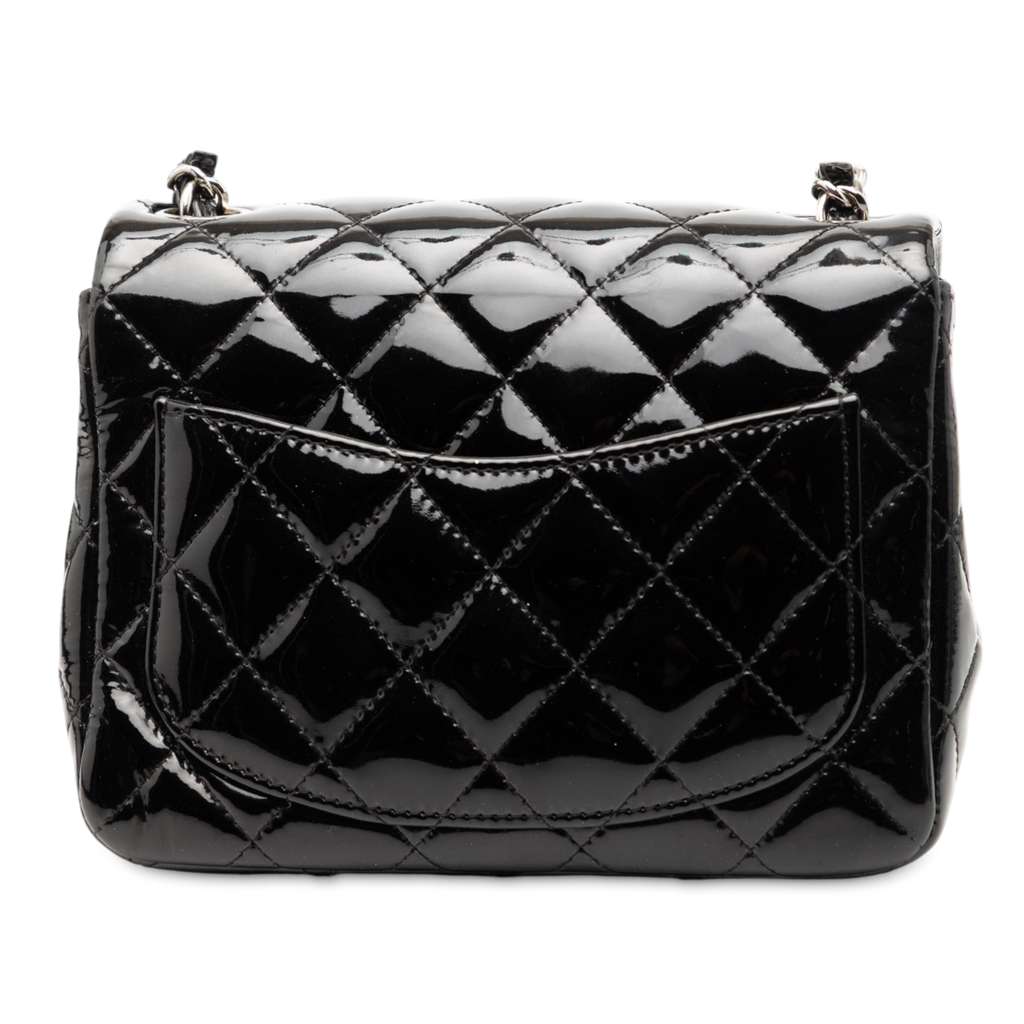 Chanel Mini Square Classic Patent Single Flap - 2