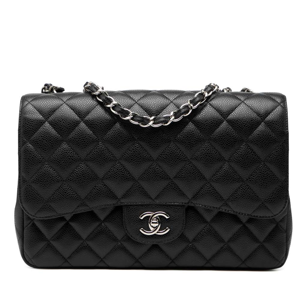 Chanel Jumbo Classic Caviar Double Flap