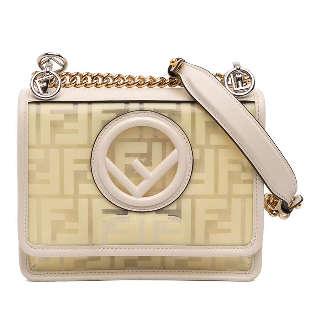 Fendi Small Zucca PVC Kan I F Crossbody