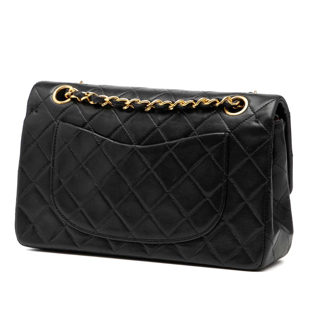 Chanel Small Classic Lambskin Double Flap - 2