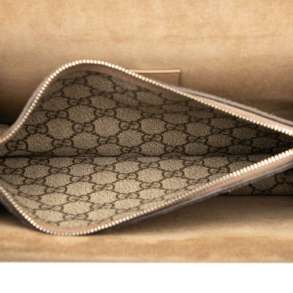 Gucci Medium GG Supreme Dionysus Shoulder Bag - 4