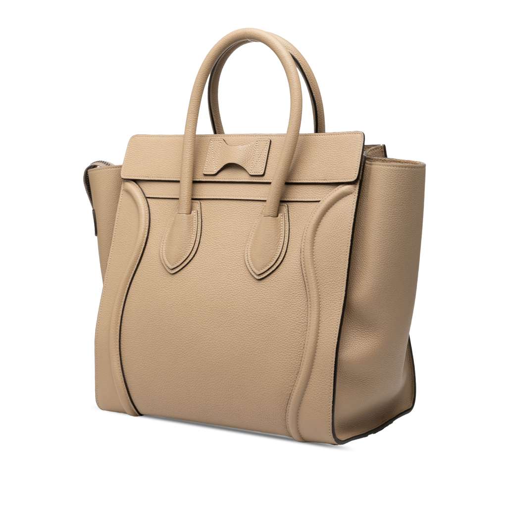 Celine Mini Calfskin Luggage Tote - 2