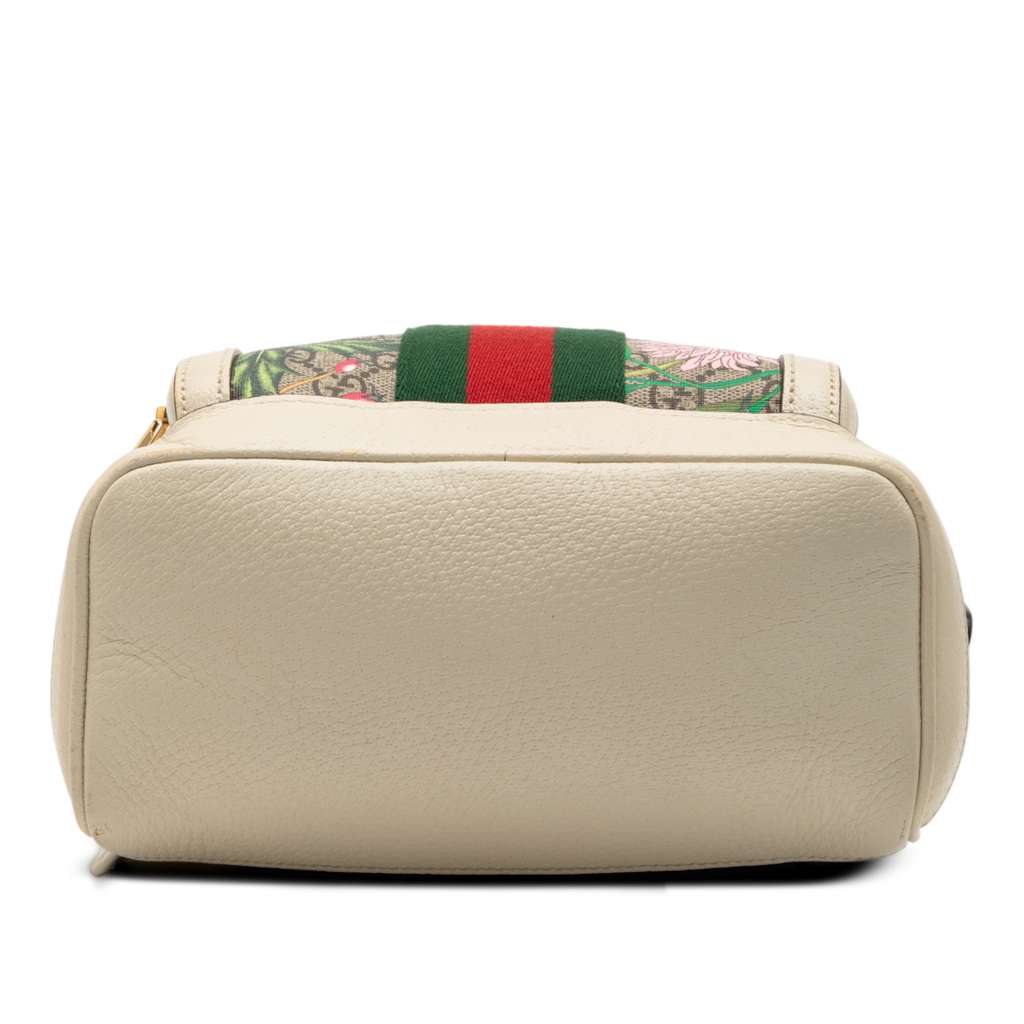 Gucci Small GG Supreme Flora Ophidia Backpack - 3