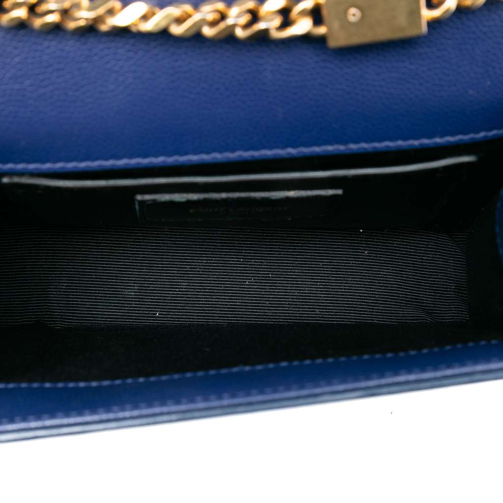 Saint Laurent Small Grain de Poudre Monogram Kate Crossbody - 4