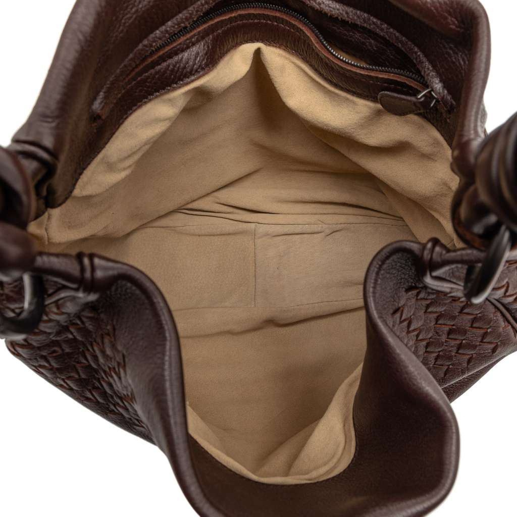 Bottega Veneta Nappa Intrecciato Cervo Shoulder Bag - 4