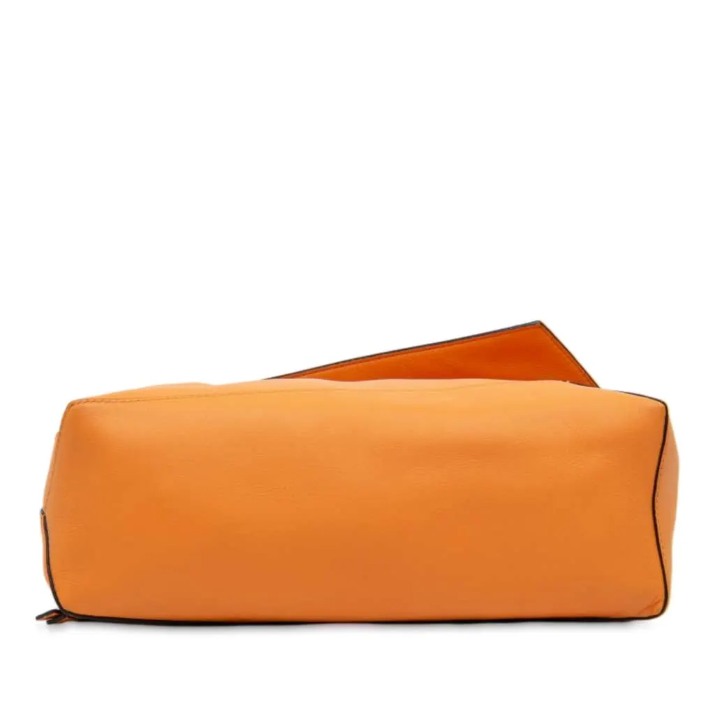 Loewe Calfskin Puzzle Hobo Orange Leather Very good - Inside View