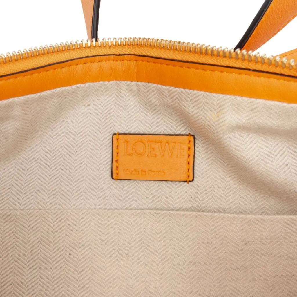 Loewe Calfskin Puzzle Hobo Orange Leather Very good - Box View