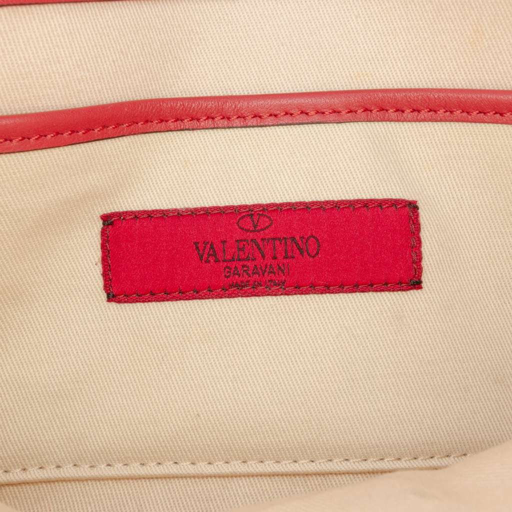 Valentino Small Leather Rockstud Flap Crossbody - 5