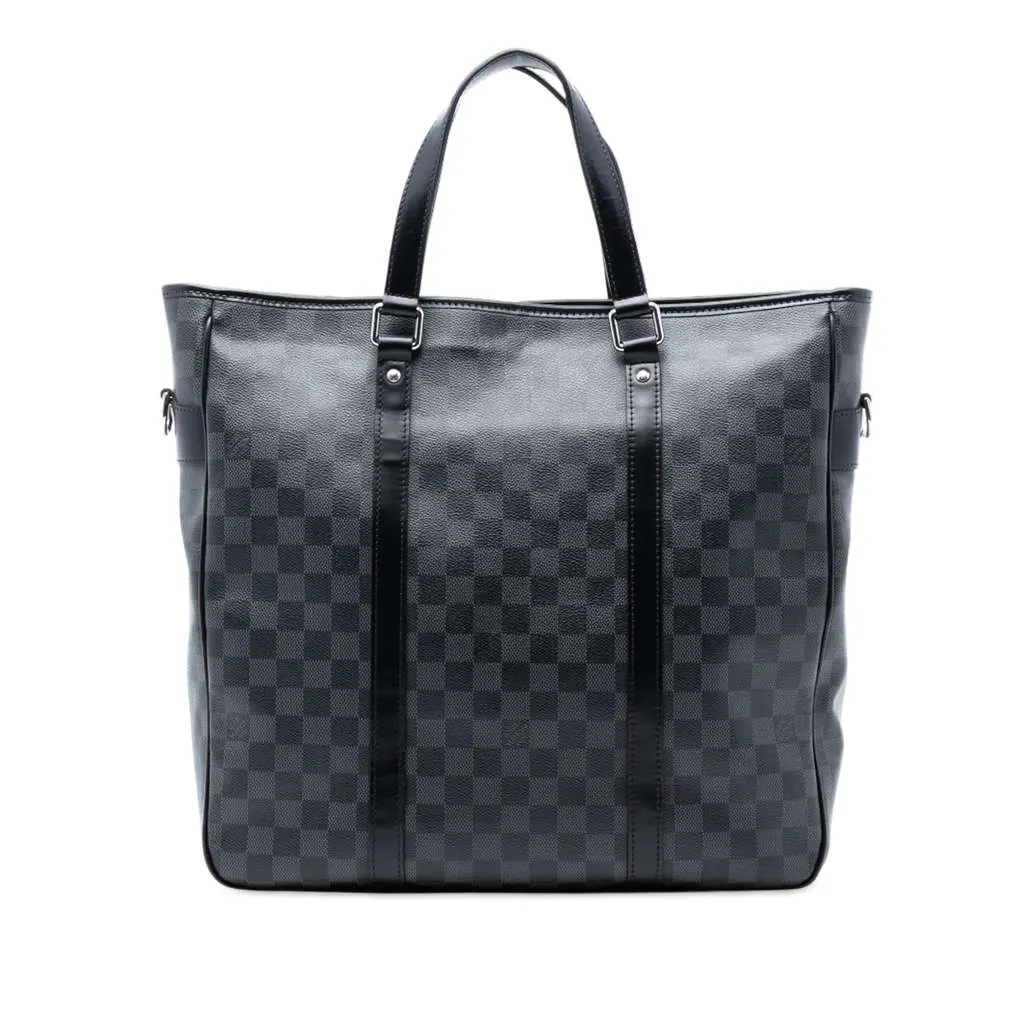 Louis Vuitton Damier Graphite Tadao PM Black Very good - Front View