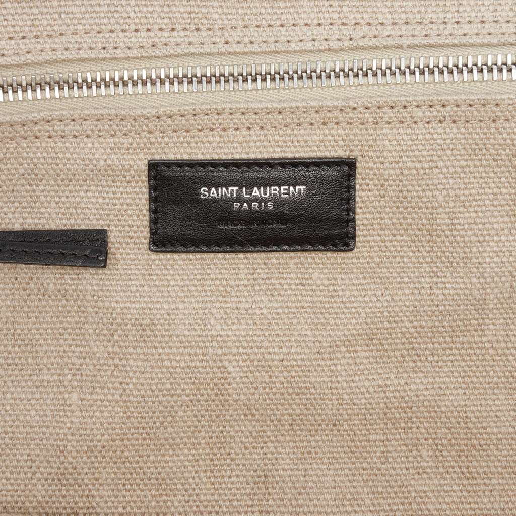 Saint Laurent Canvas Rive Gauche Tote - 5
