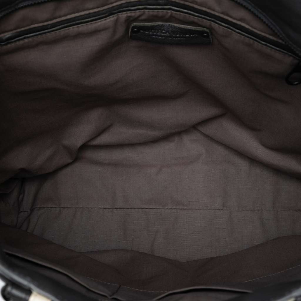 Bottega Veneta Bicolor Nappa Intrecciato Convertible Tote - 4