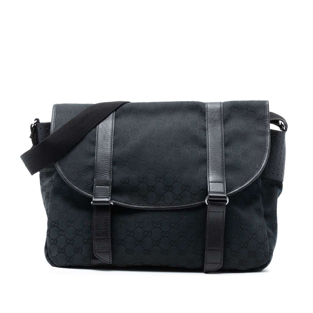 Gucci GG Canvas Messenger Bag