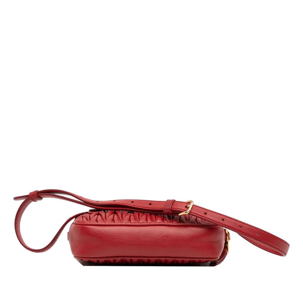 Miu Miu Matelasse Leather Belt Bag - 3