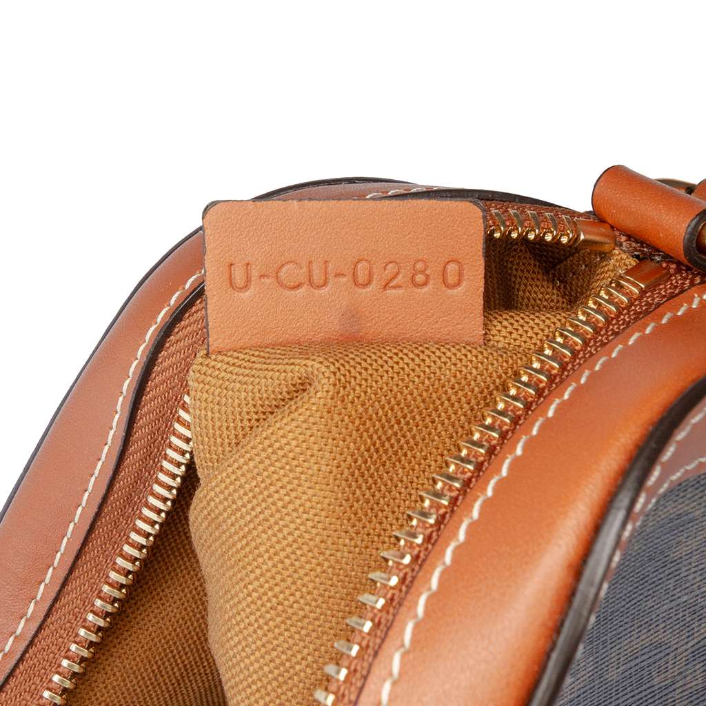 Celine Small Triomphe Coated Canvas Logo Camera Bag - 5