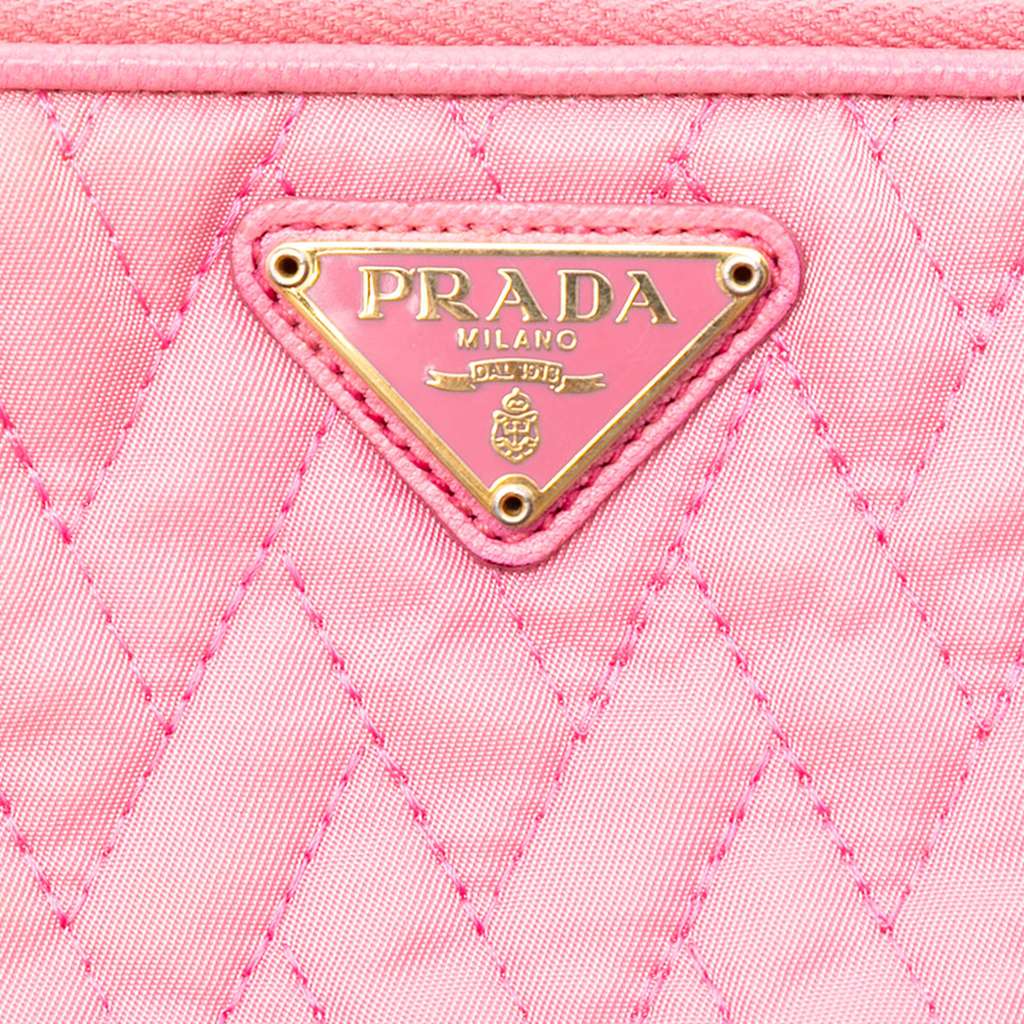 Prada Impuntu Tessuto Chain Crossbody - 5