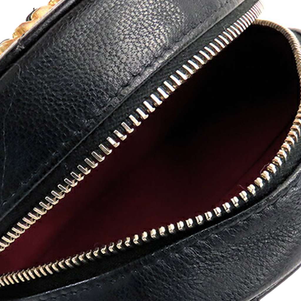 Chanel Quilted Lambskin 19 Round Clutch with Strap - 3