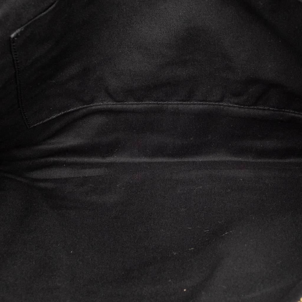 Balenciaga Lambskin Motocross Metallic Edge Flat Clutch - 4