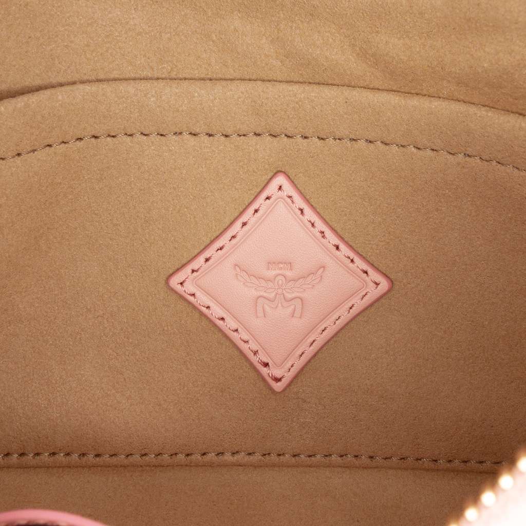 Mcm Small Lauretos Coated Canvas Himmel Ascending Moon Hobo - 5