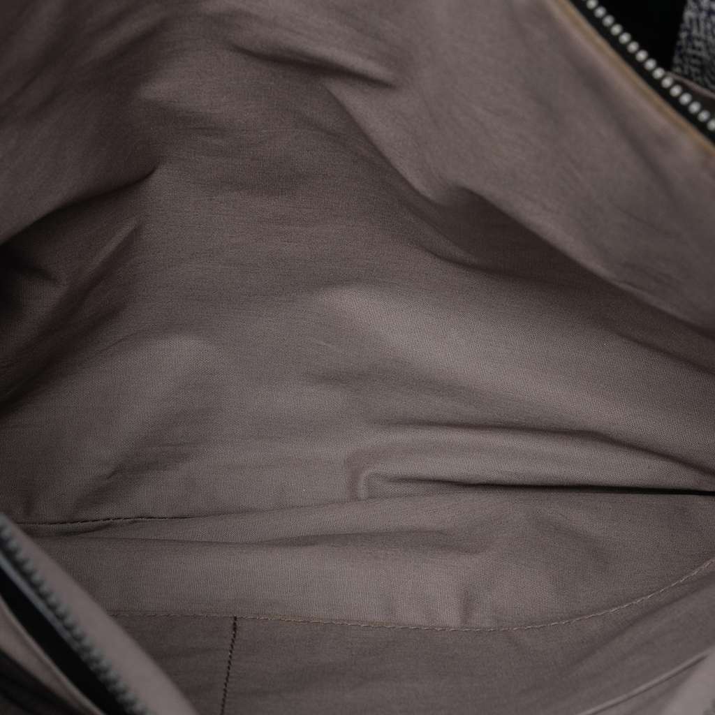 Bottega Veneta Intrecciato Trimmed Nappa Vertical Stripe Tote - 4