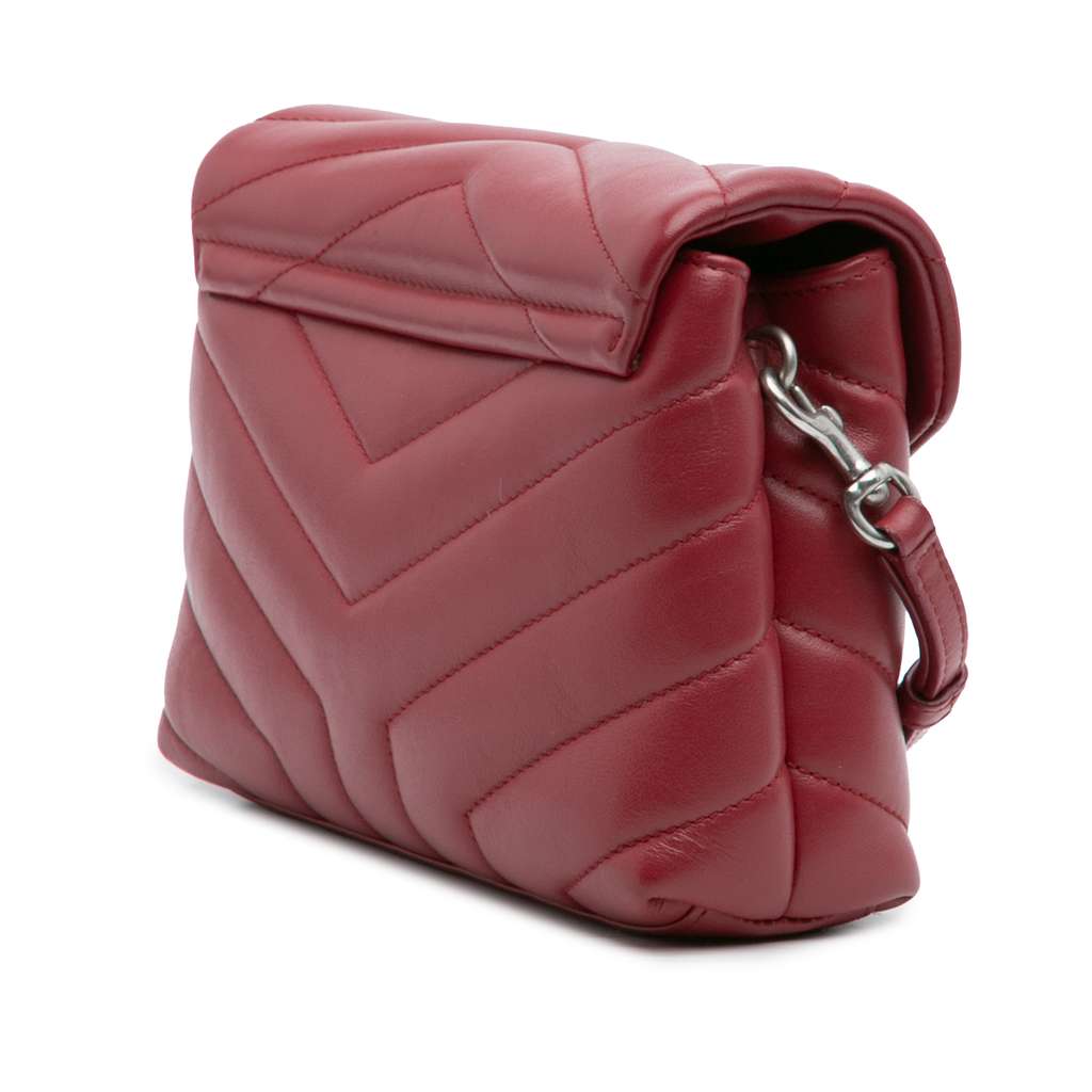 Saint Laurent Toy Matelasse Leather Monogram LouLou Crossbody - 2