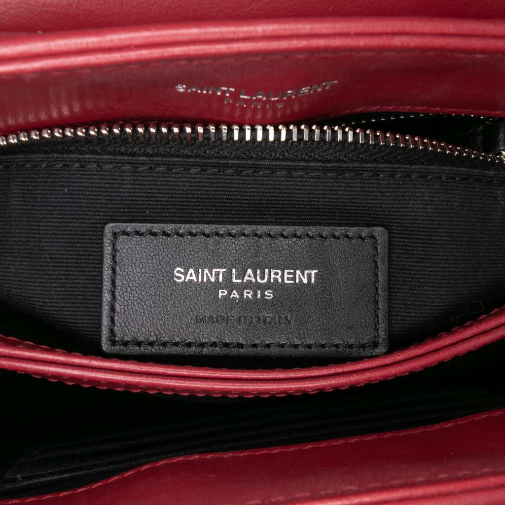 Saint Laurent Toy Matelasse Leather Monogram LouLou Crossbody - 5
