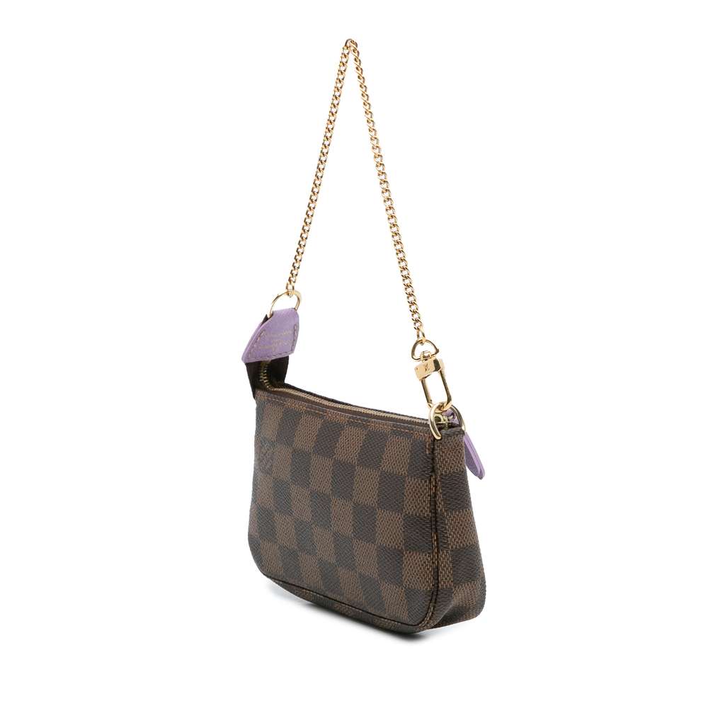 Louis Vuitton Damier Ebene Illustre Mini Pochette Accessories - 2