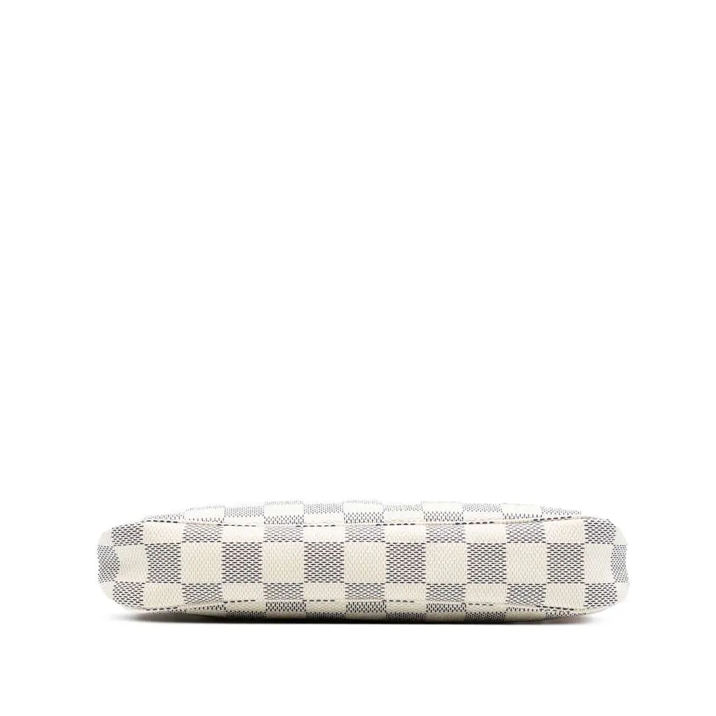 Louis Vuitton Damier Azur Pochette Accessoires White Good - Inside View