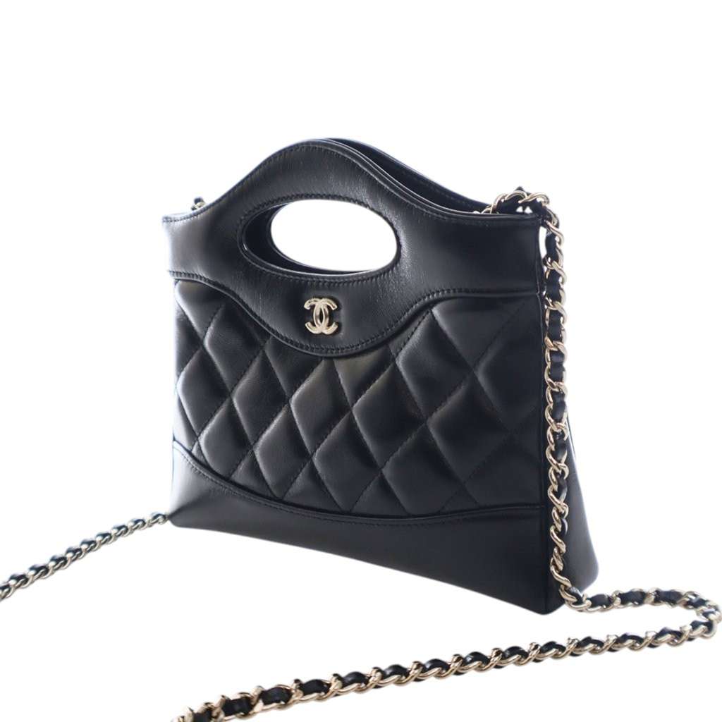 Chanel Nano Shiny Aged Calfskin 31 Shopping Bag - 2