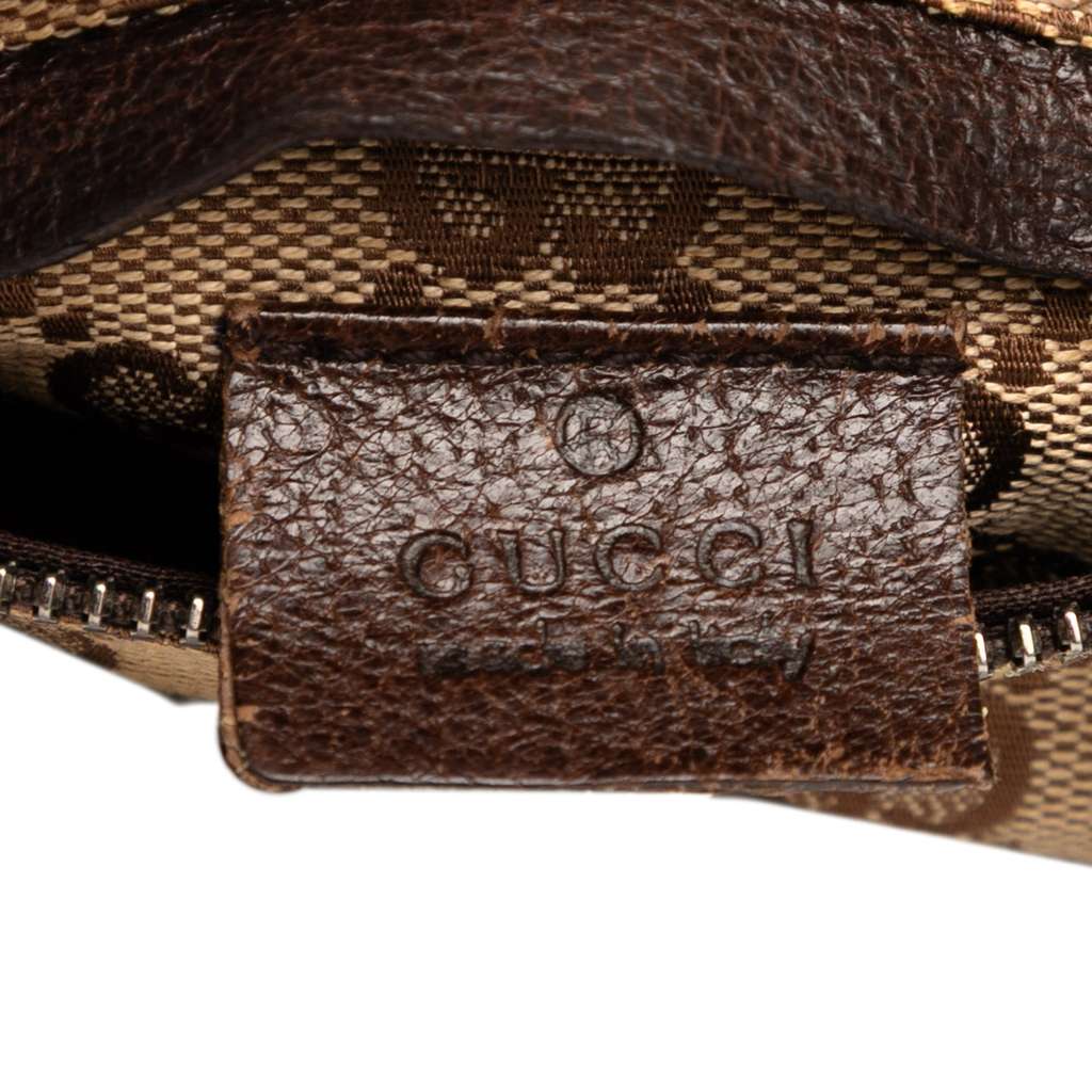 Gucci GG Canvas Web Double Pocket Belt Bag - 5