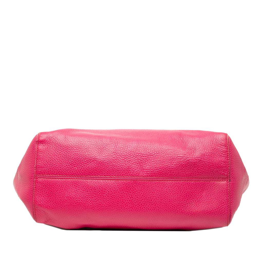 Gucci Medium Leather Swing Tote - 3