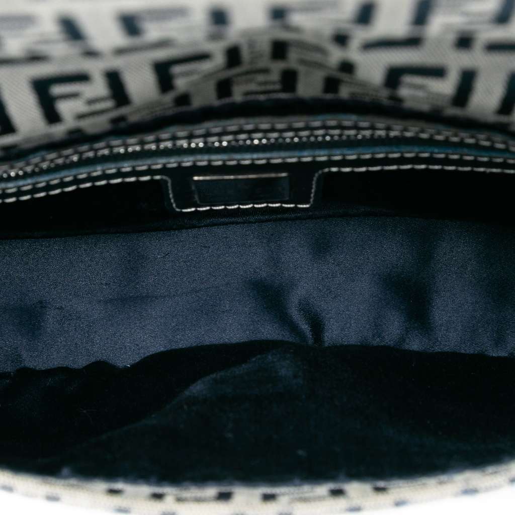 Fendi Zucchino Canvas Baguette - 4