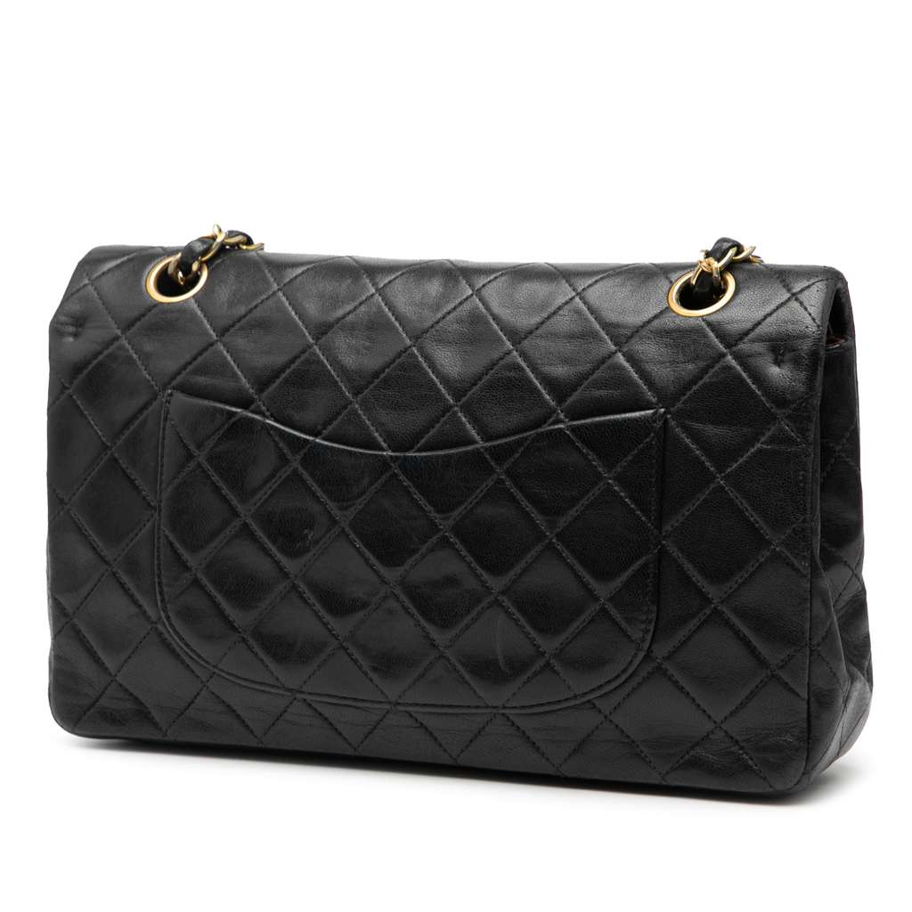 Chanel Medium Classic Lambskin Double Flap - 2