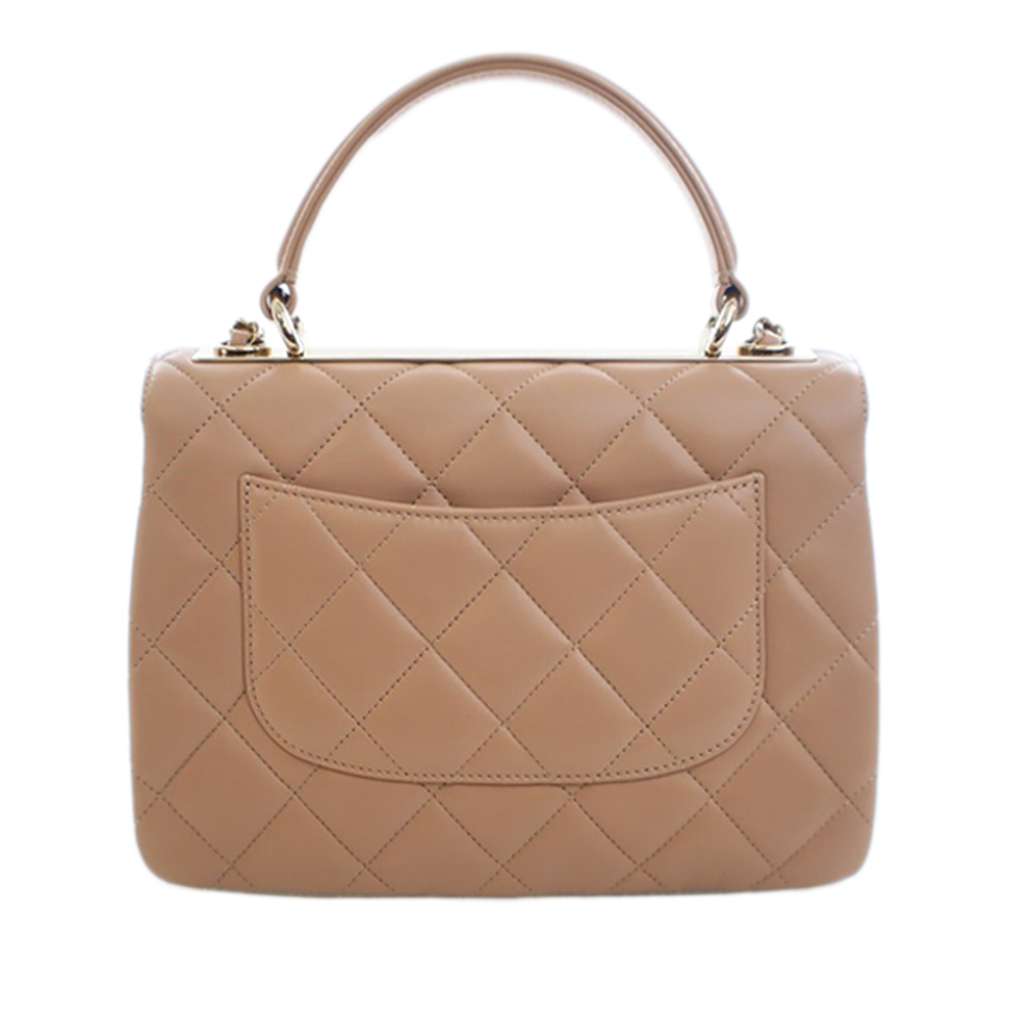 Chanel Small Quilted Lambskin Trendy CC Top Handle Flap - 4