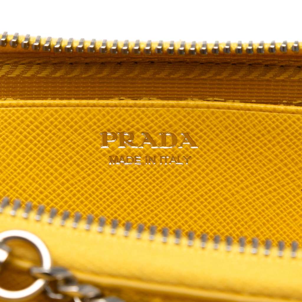 Prada Mini Saffiano Lux Double Triangle Satchel - 5
