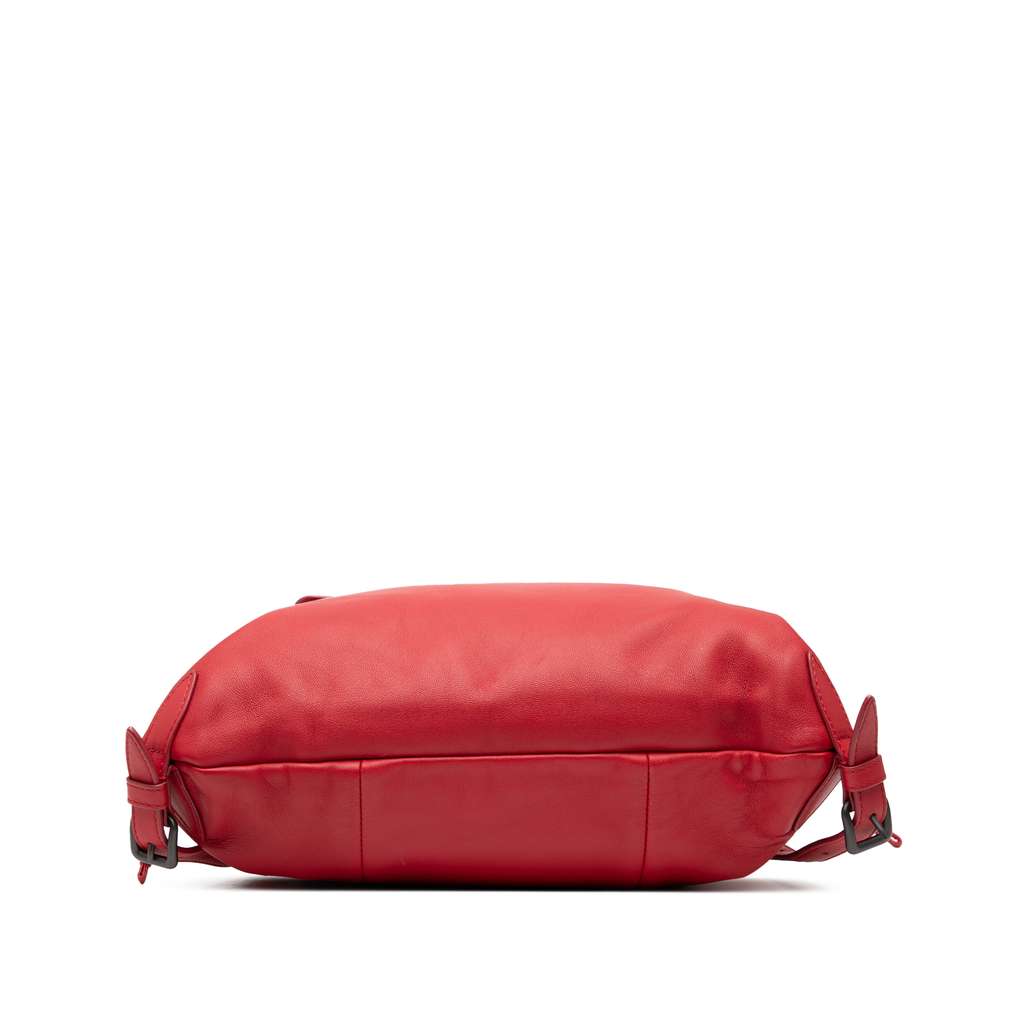 Bottega Veneta Leather Intrecciato Backpack - 3