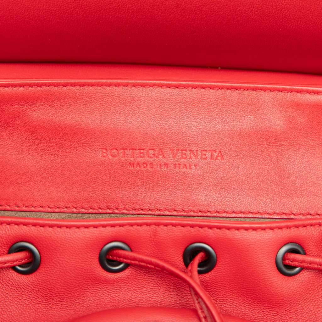 Bottega Veneta Leather Intrecciato Backpack - 5