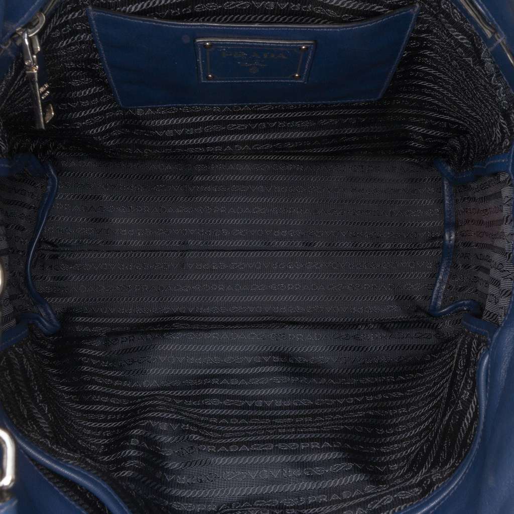 Prada Soft Calf Open Convertible Tote - 4