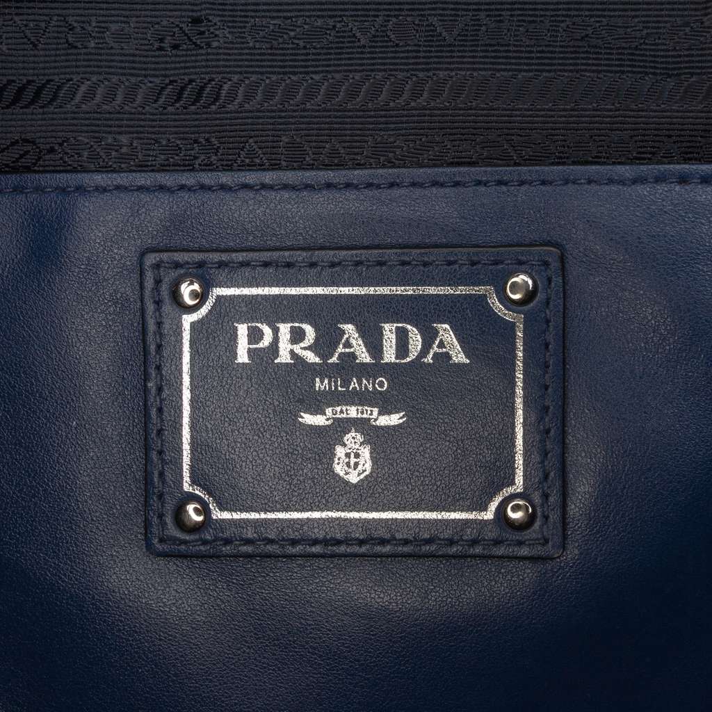 Prada Soft Calf Open Convertible Tote - 5