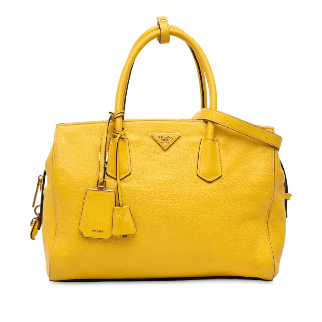 Prada Vitello Grain Satchel